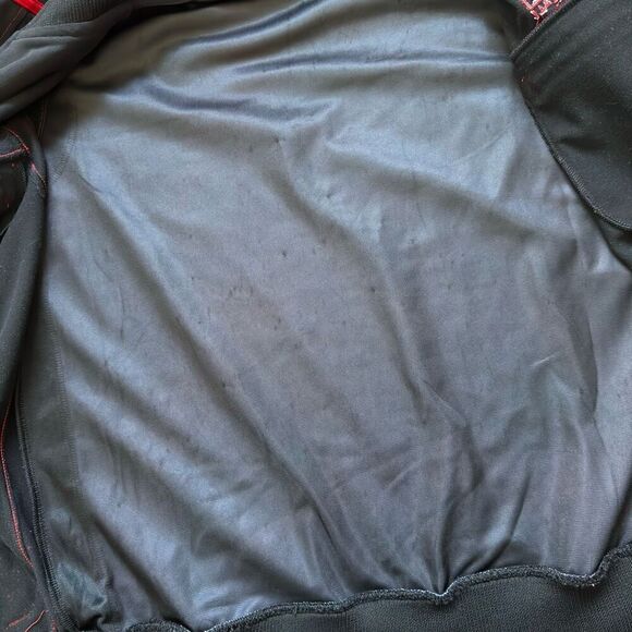 Adidas x Muhammad Ali x Shepherd Fairley Mens Ali Track Jacket Black Red Small - Picture 5 of 15